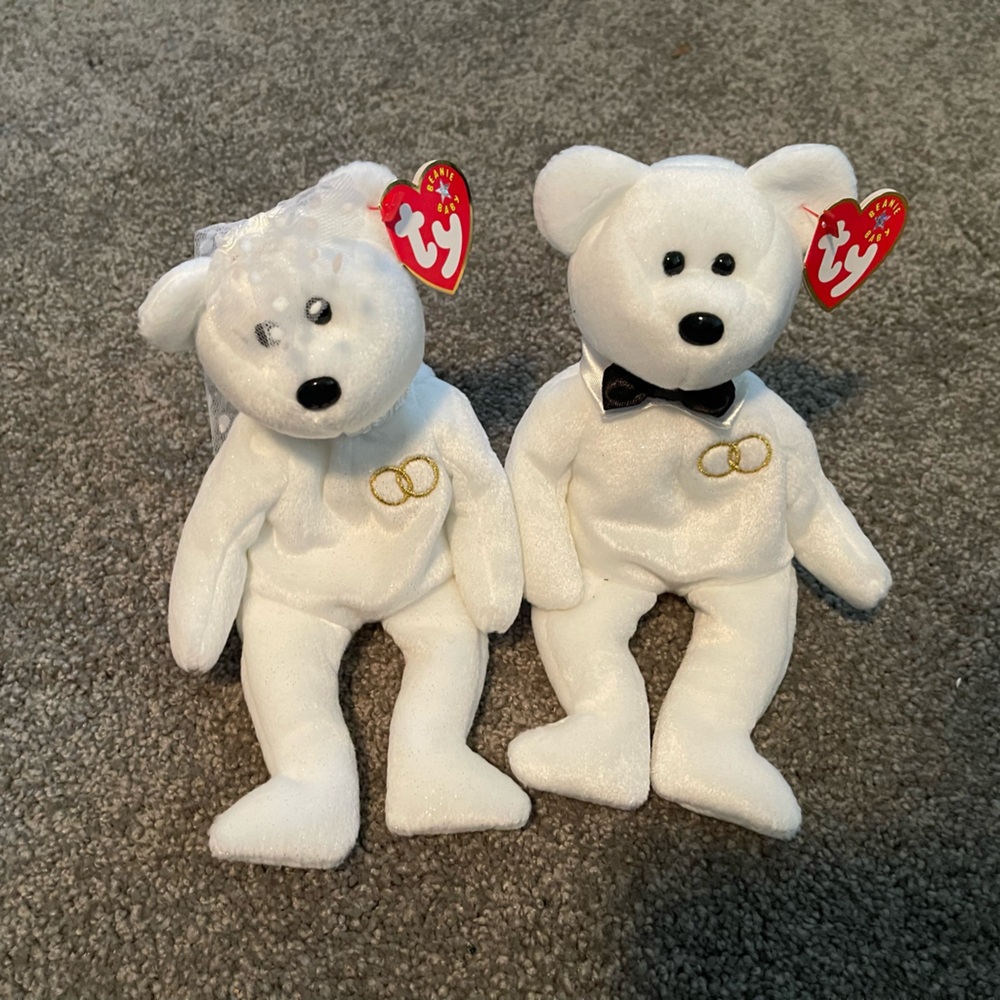 NWT Bride and Groom Beanie Babies (can be mixed and matched I have extra!)